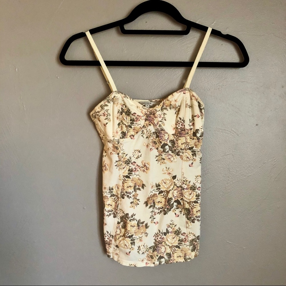Aritzia | Floral Bustier Cami